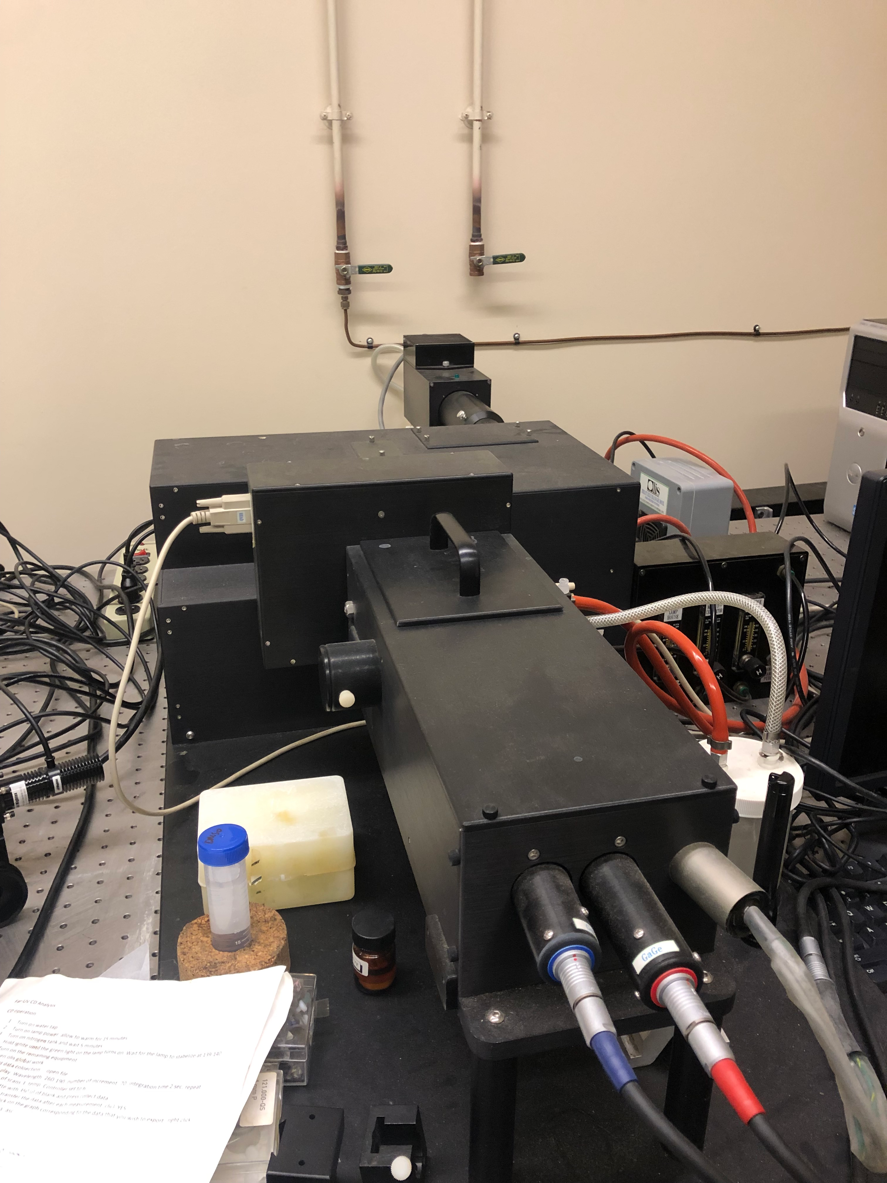 OLIS circular dichroism spectrophotometer